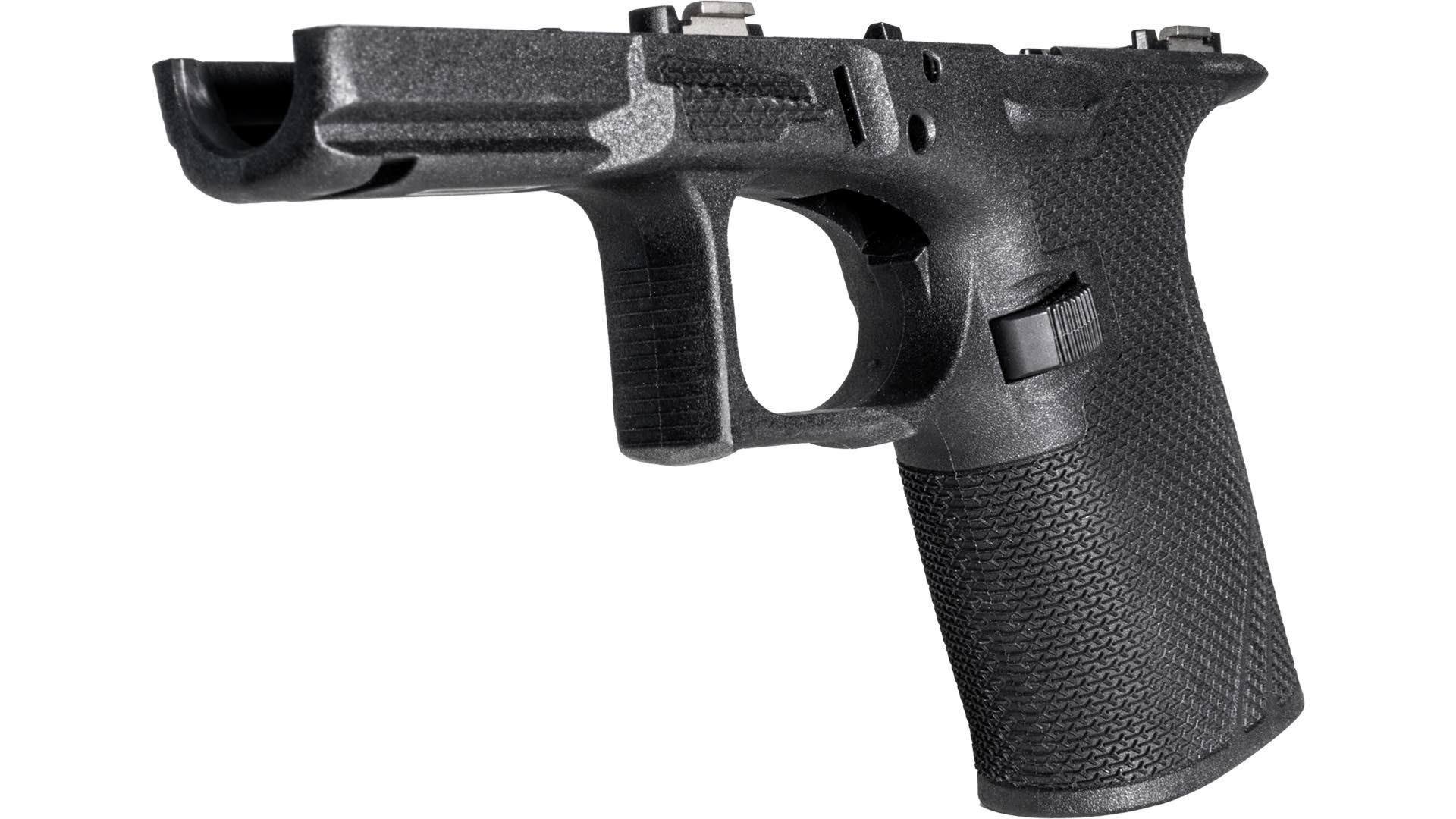 G19 Gen3 Pistol Frame Quarter Left View