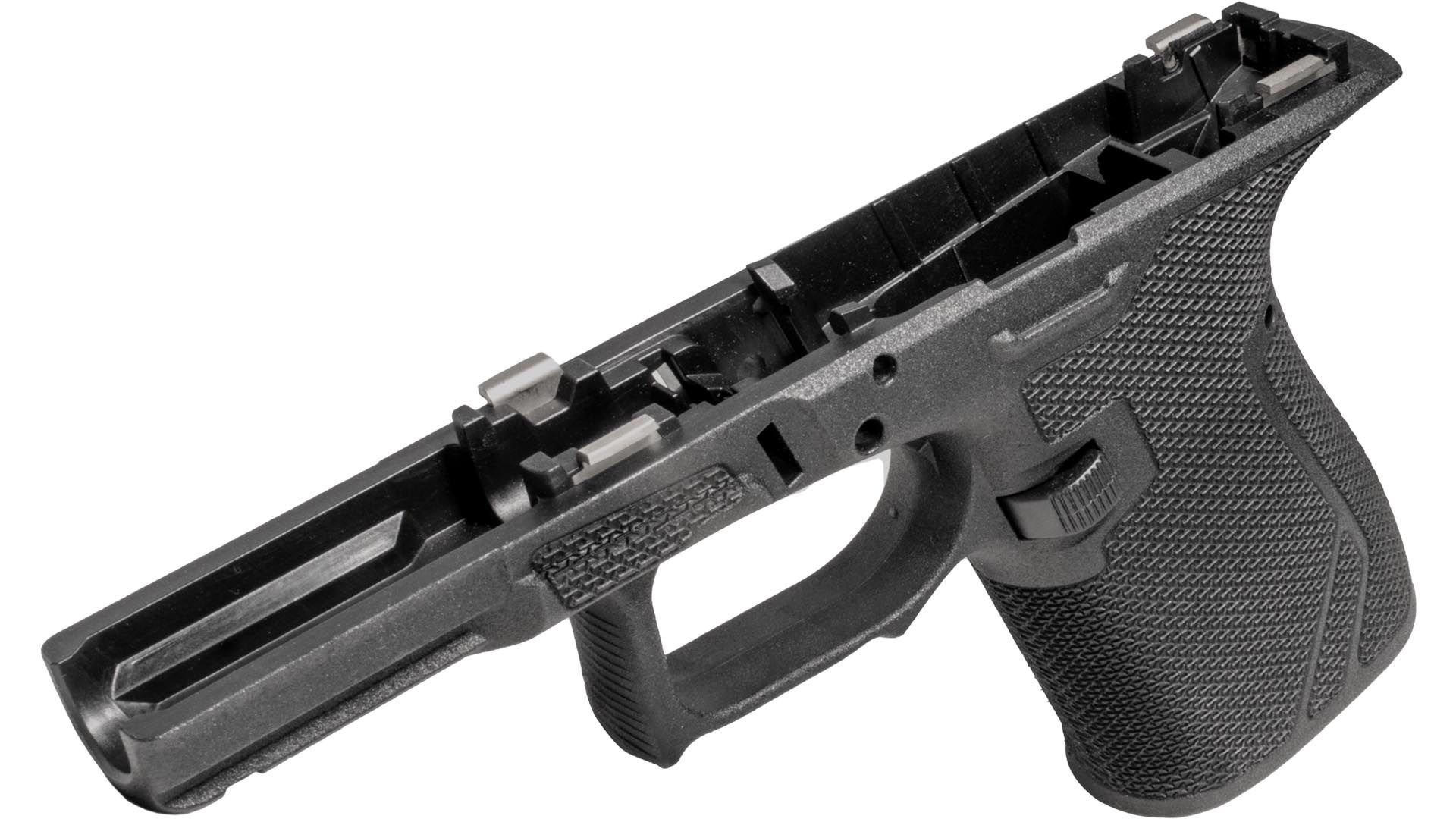 G19 Gen3 Pistol Frame Top Quarter Left View